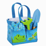 Frog Garden Tote & Tool Set