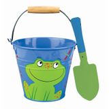 Frog Metal Bucket & Trowel