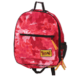 Girl Pink Camo Bazoongi Kids Backpack