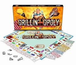 Grillin-Opoly Family Board Game by Late for the Sky