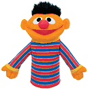 Gund Sesame Street Ernie Hand Puppet