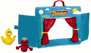Gund Sesame Street Finger Puppet Theater