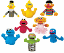 Gund Sesame Street Finger Puppets