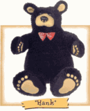 Hank Large Posable with Bowtie by Big Sky Carvers