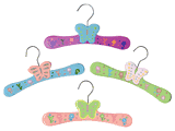 Kidorable Butterflies Kids Clothes Hangers