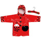 Kidorable Ladybug Kids Rain Coat