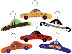 Kidorable Transportation Kids Clothes Hangers