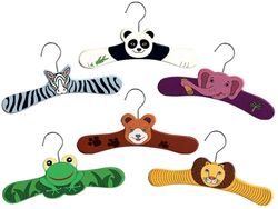 Kidorable Wild Animals Kids Clothes Hangers