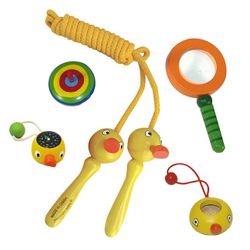 Kids Sassafras Wooden Duck Outdoor Fun Toy Set