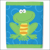 Kids Stephen Joseph Blue Frog Wallet