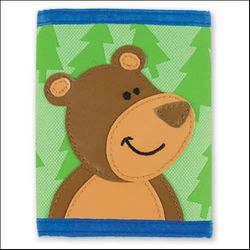 Kids Stephen Joseph Brown Bear Wallet