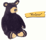 Kolter Plush Black Bear by Big Sky
