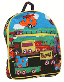 Lil' Vehicles Bazoongi Kids Backpack