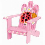 Lily Ladybug Kids Adirondack Chair