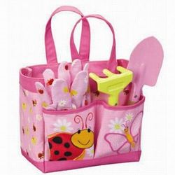 Lily the Ladybug Kids Garden Tote & Tool Set