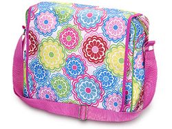 Line Flower Room It Up Kids Messenger Bag