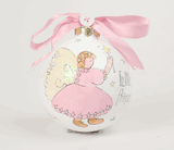 Little Princess Cute as a Button Ornament