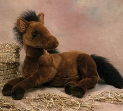 Lou Rankin Britttany Horse Plush Animal by Encore