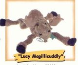Lucy Magillicuddly Plush Moose with Flower by Big Sky