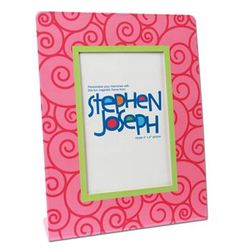 Magnetic Photo Frame - Pink/Green by Stephen Joseph