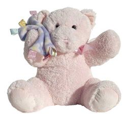 Mary Meyer Baby Taggies Bear with Blanket - Pink