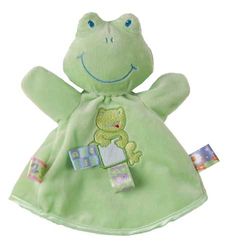 Mary Meyer Baby Taggies Play Pal Frog Puppet