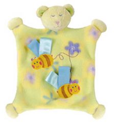 Mary Meyer Baby Taggies Sleepy Fleece Bear 
