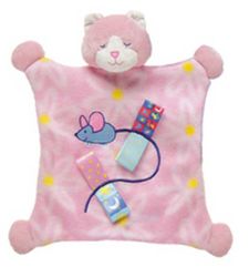 Mary Meyer Baby Taggies Sleepy Fleece Cat