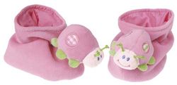 Mary Meyer Little Lady Bug Baby Booties 
