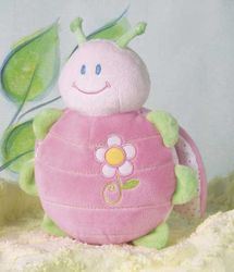 Mary Meyer Little Lady Bug Baby Soft 'n Squeeze 