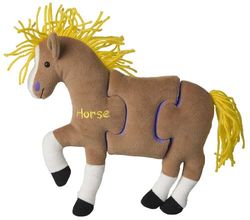Mary Meyer Puzz Pals Horse 