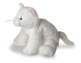 Mary Meyer Yakety Jill White Cat