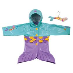 Mermaid Collection Kidorable Kids Raincoat