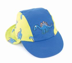 Mud Pie Baby Animal Crackers Dino Sun Cap 0-12 Months