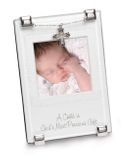 Mud Pie Baby Classic Keepsakes Christening Clip Frame