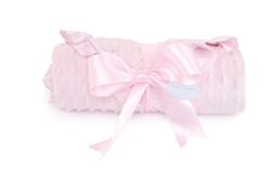 Mud Pie Baby Classic Keepsakes Pink Receiving Blanket  