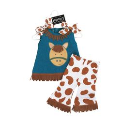 Mud Pie Baby EiEiO Horse Girls Play Set