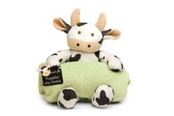 Mud Pie Baby EiEiO Plush Cow Blanket