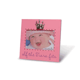 Mud Pie Baby If the Tiara Fits Frame (Metal Crown)  