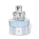 Mud Pie Baby Little Prince Blocks Treasure Box
