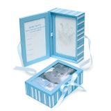 Mud Pie Baby Little Prince Blue Impression Frame Box