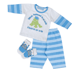 Mud Pie Baby Little Prince Stays In The Crib Play Set
