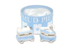 Mud Pie Baby Little Prince Tooth/Curl Treasure Box Set