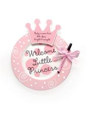 Mud Pie Baby Little Princess Autograph Plaque w/Pen