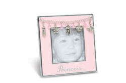 Mud Pie Baby Little Princess Charm Photo Frame 4x4  