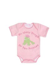 Mud Pie Baby Little Princess So Many Frogs Onesie