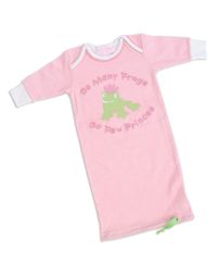Mud Pie Baby Little Princess So Many Frogs Sleeper