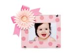 Mud Pie Baby Perfectly Princess Flower Clip Frame