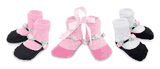 Mud Pie Baby Tiny Dancer Tiny Dots & Rosette Socks  
