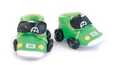 Mud Pie Oh Boy! Baby Car Rattle Booties